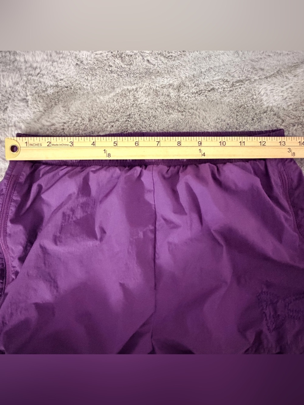 District Vision Nightshade Purple Lightweight Zippered Running Shorts small - Picture 13 of 16